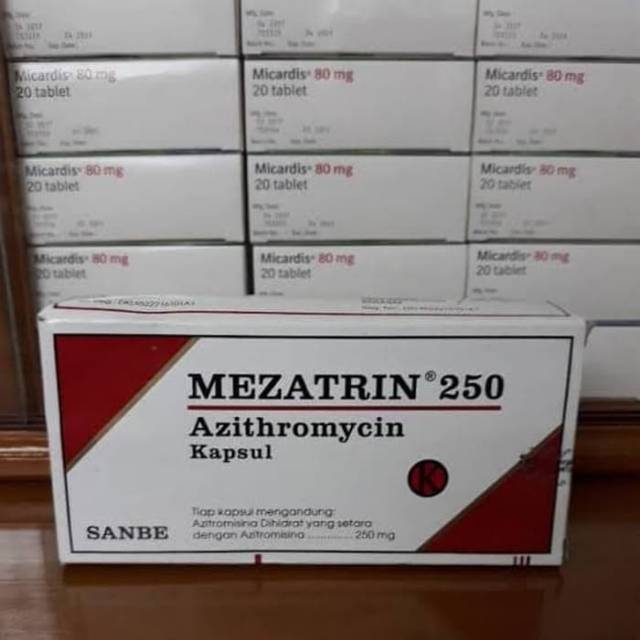 mezatrin 250 azithromycin 250 mg