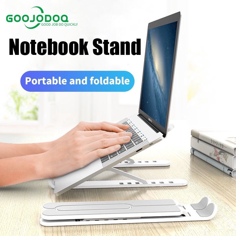 Goojodoq Stand Holder Lipat Adjustable Anti Slip Untuk Laptop/Notebook
