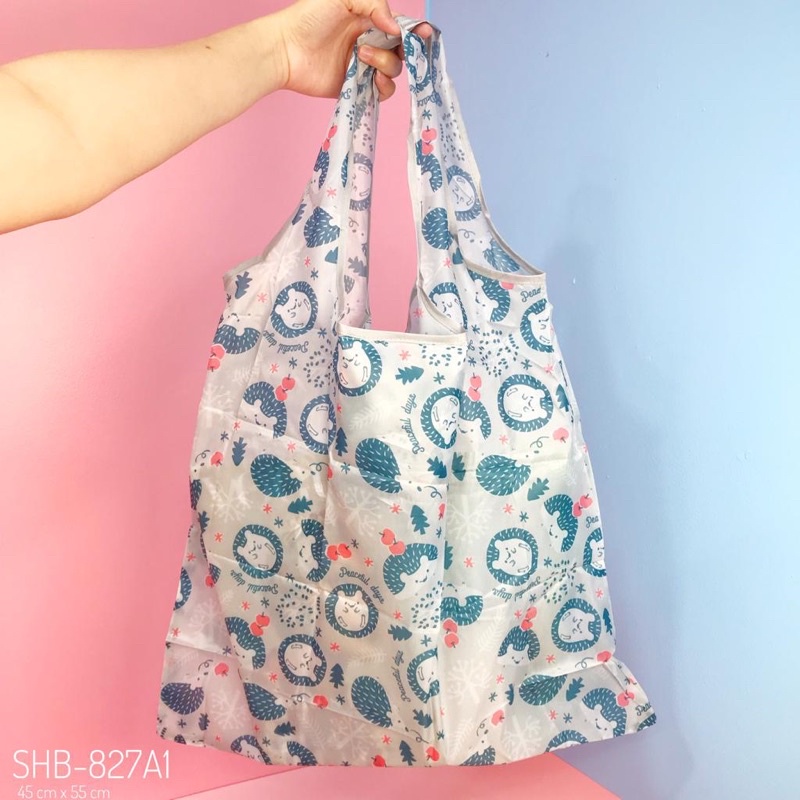 [ ECER ] SHOPPING BAG LIPAT  MOTIF