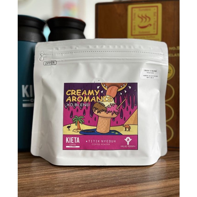 

Creamy Aromanis XO Blend 100% Arabika LIMITED RELEASE 250gr