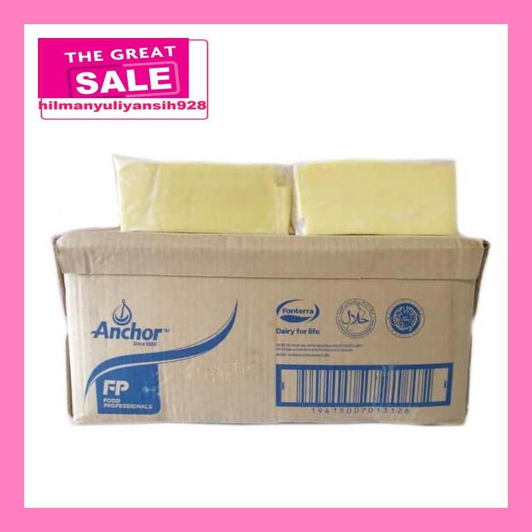 

02T4Dpsum Keju Mozarella / Mozzarella Cheese Anchor 1 Kg Import New Zealand S30Ytd50