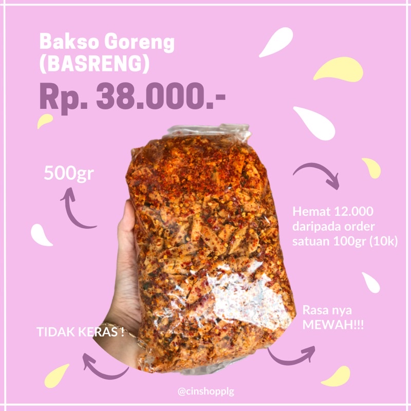 

Basreng 500gr / 1 kg