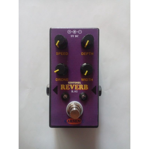 Efek gitar reverb sentinel R02