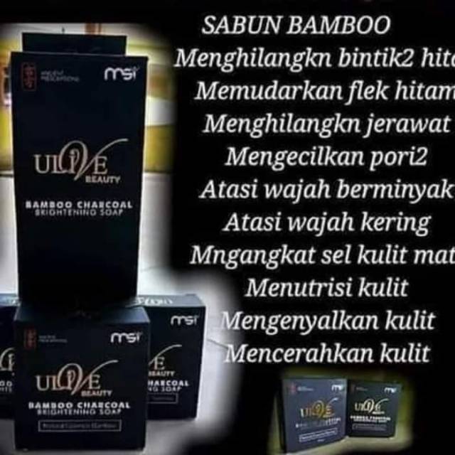 SABUN BAMBOO MSI
