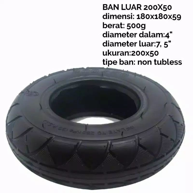 BAN LUAR SKUTER LISTRIK MR.JACKIE