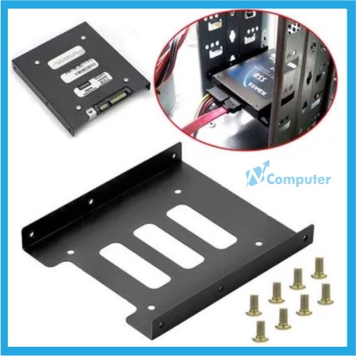 BRACKET SSD HDD CADDY 2.5 TO 3.5 INTERNAL DOCKING CONVERT