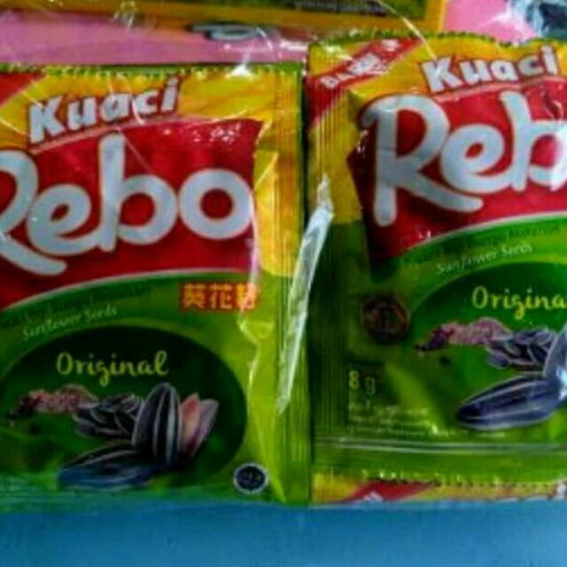 

Kuaci Rebo original 10 x 10 Gram