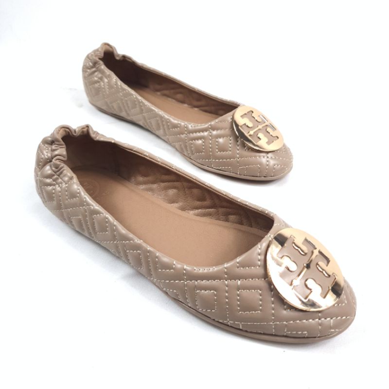 Tory Burch Ballerina Taiga Flat Shoes