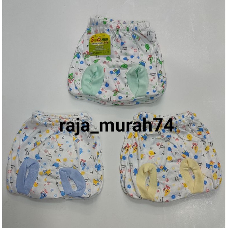 setengah lusin celana pop bayi mini newbon 0-6 bulan