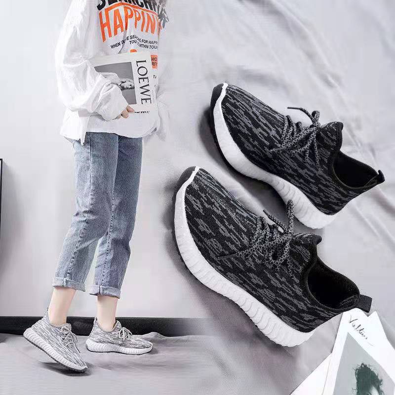 𝐄𝐁𝐒 ✅ SEP007 (Tanpa Kotak) COD Sepatu Sneakers Wanita Simple Sporty Model Korea Fashion Olahraga Santai Karet Casual Sport Import SEP007