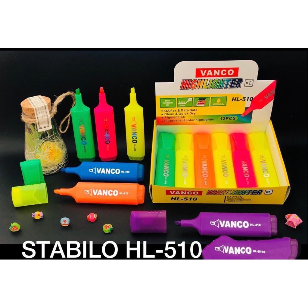 

BBS68 - VANCO HIGHLIGHTER WARNA NEON