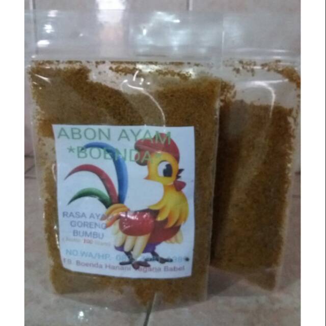 

Abon Ayam Murah Meriah enak dan gurih home made isi 100g