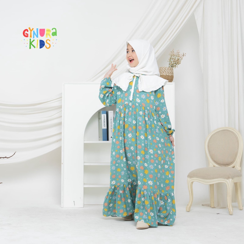 BAJU HOMEDRESS GAMIS ANAK TANGGUNG REMAJA DEWASA  TERBARU 2022 PREMIUM BRANDED COUPLE IBU ANAK HOME DRESS GYNURA 03