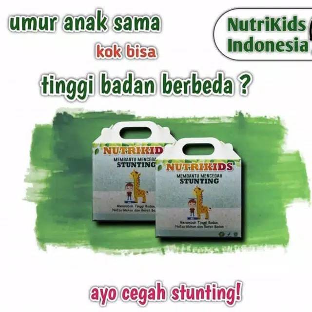 VITAMIN NUTRISI ANAK NUTRIKIDS Cegah Stunting  1-12 tahun NUTRIKIDS
