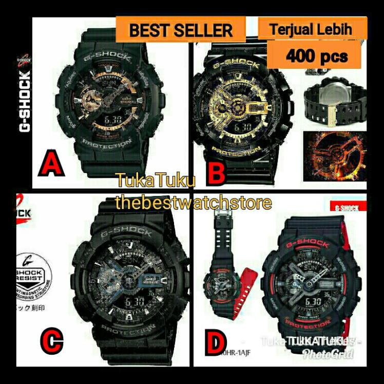 Indh jam tangan casio g shock ga 110 ori bm TERPERCAYA Kode 471