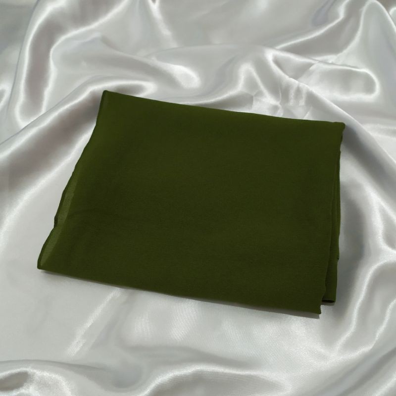 180 X 75** Pashmina Tali Jahit Tepi Thalia Shawl Pashmina Diamond Sabyan-Army