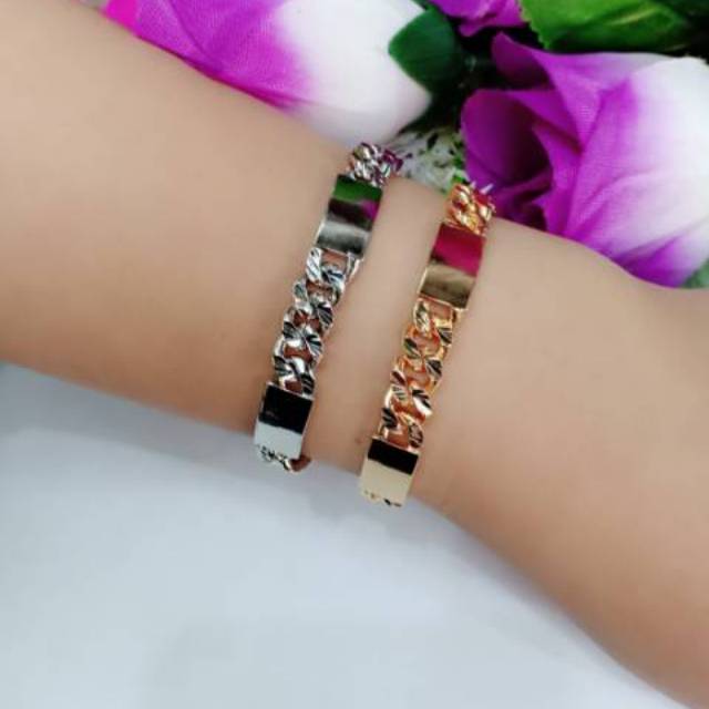 Xuping Gelang wanita lapis emas 24k