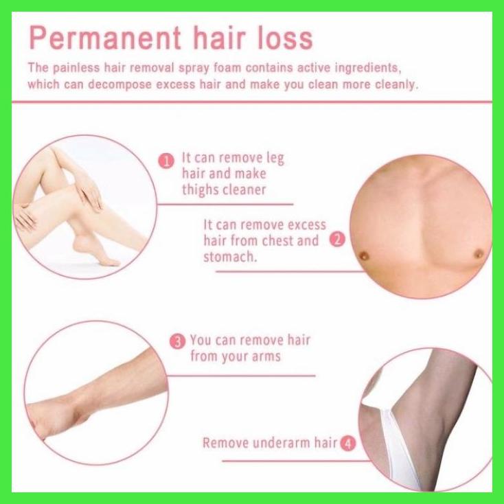 VBRATOR MINI HAIR REMOVER 100ML PRIA WANITA