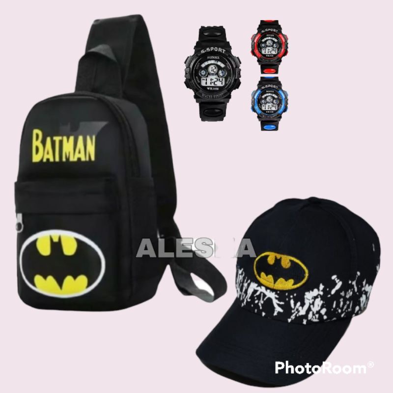 Waistbag/Tas Selempang Anak Laki-Laki Karakter FF Super Hero Murah