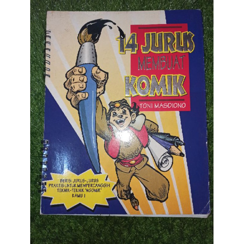 Buku hobi gambar - 14 Jurus membuat Komik (preloved)