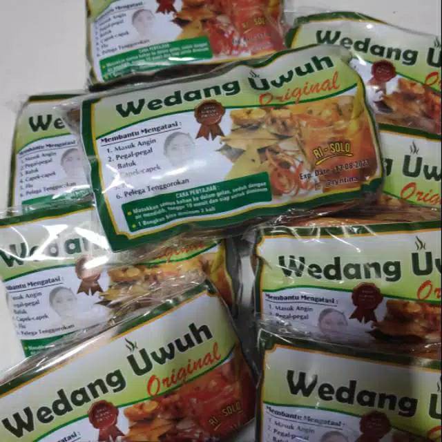 

WEDANG UWUH RI SOLO 10 BIJI SIAP SAJI