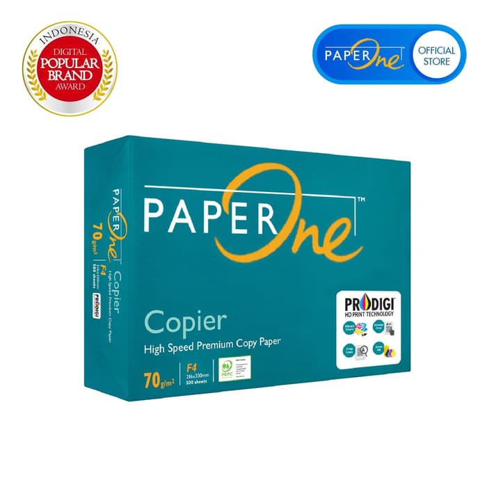 

Termurah PaperOne Kertas HVS Fotocopy 70g F4 - Ream Eksklusif