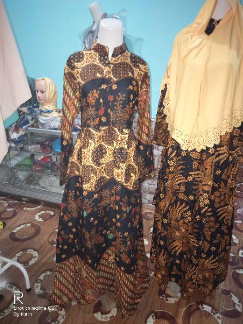 Gamis Batik Tiga Negeri Ld 110