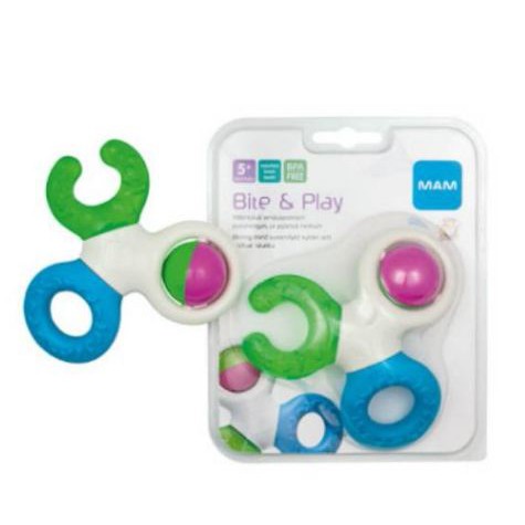 MAM Teether Bite And Play 6M+ - Gigitan Bayi