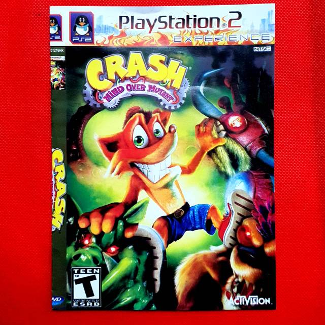Terlaris kaset ps2 Experience CRASH Mind Over Mutand