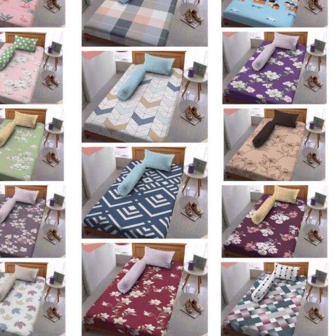 ➳ Sprei Single T30 Kintakun Deluxe 120x200x30 cm ⅎ