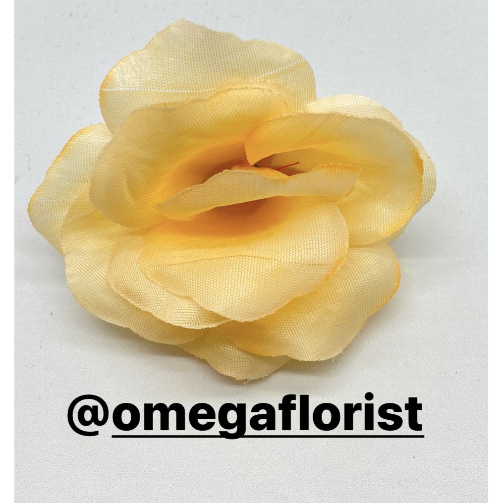 Kuntum Bunga Artificial Bunga Artificial/Bunga Plastik/Bunga Dekorasi/Dekorasi Pernikahan/Pernikahan-Peach Muda