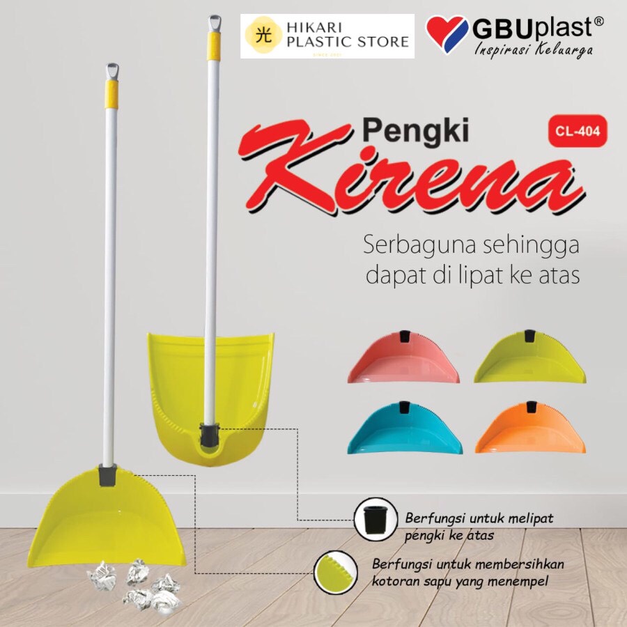 Pengki Lipat Plastik Gbu