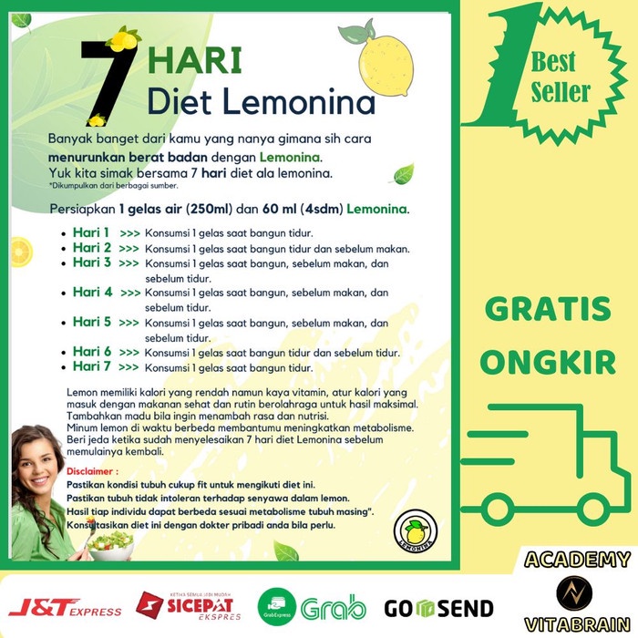 

bf011bb Perasan Sari Jus Lemon Lemona Lemonina Diet Pelangsing Herbal Suplemen - 500 Ml Ds201Fs