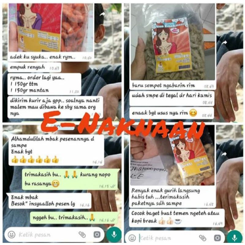 

kripik usus E-naknaan