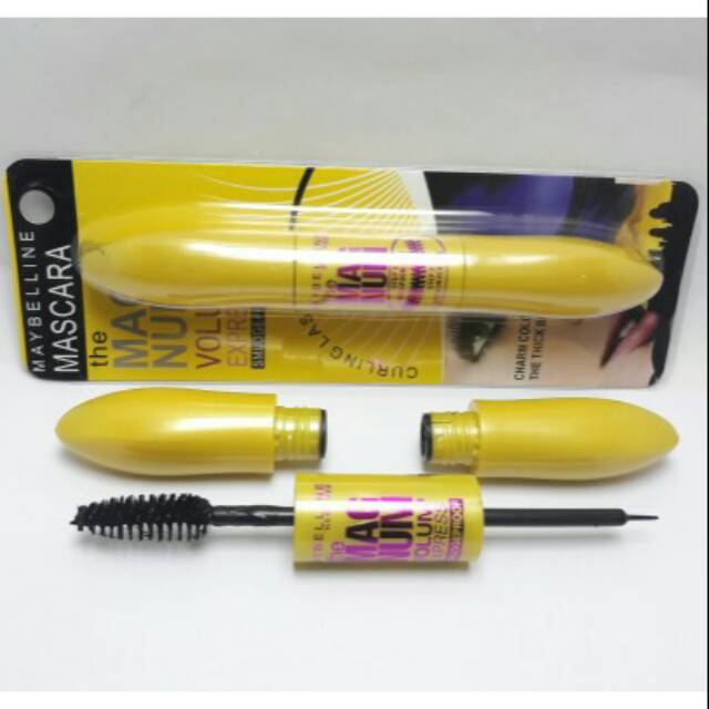 MAYBELLINE THE MAGNUM MASCARA &amp; EYELINER 2in1 WATERPROOF