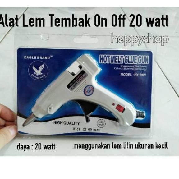 

Big Sale - Alat Lem Tembak 20 Watt Glue Gun On Off ,