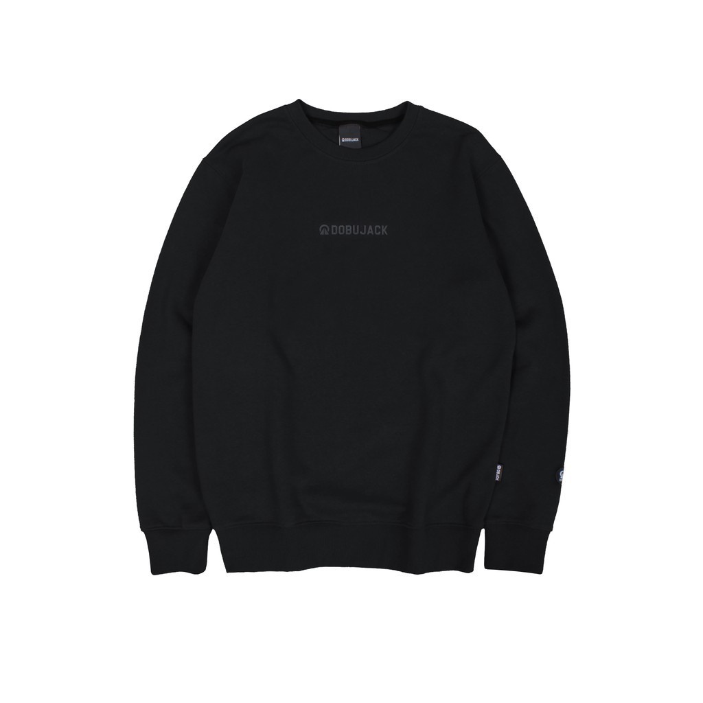 Sweater crewneck dobujack unisex / crewneck dobujack little logo premium