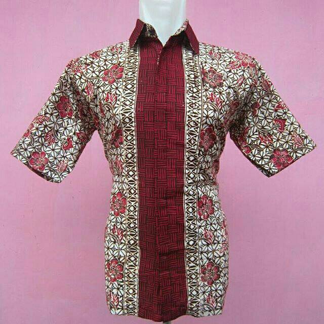 Hem Batik/Baju Batik/kemeja batik/ Kemeja pria/ Seragam Batik/Baju seragam