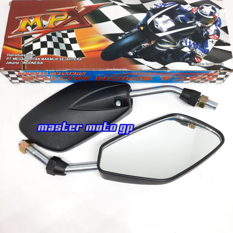 Spion shogun tanggung galvanis Mpx kaca spion standar Shogun tanggung MPX Supra Jupiter f1zr vega blade smash shogun kharisma revo Grand Rxking nexx