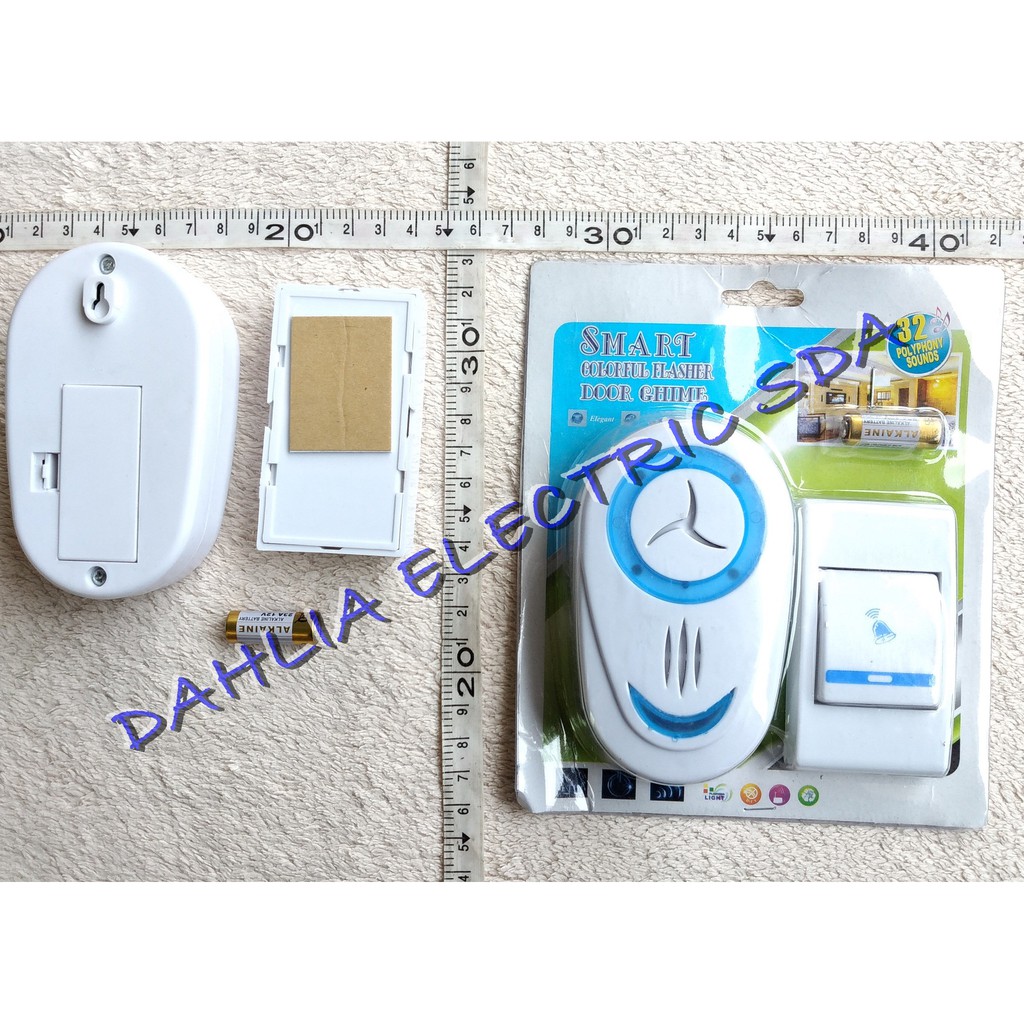 BEL PINTU WIRELESS BATERAI