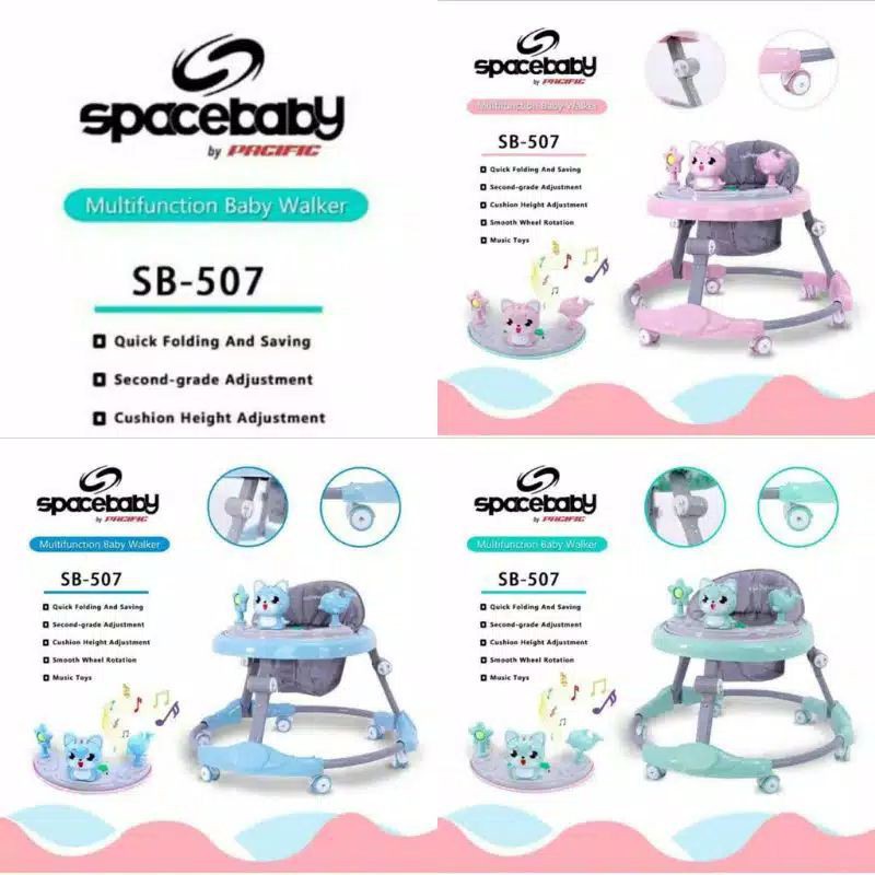 BABY WALKER SPACE BABY 505/506/507/509