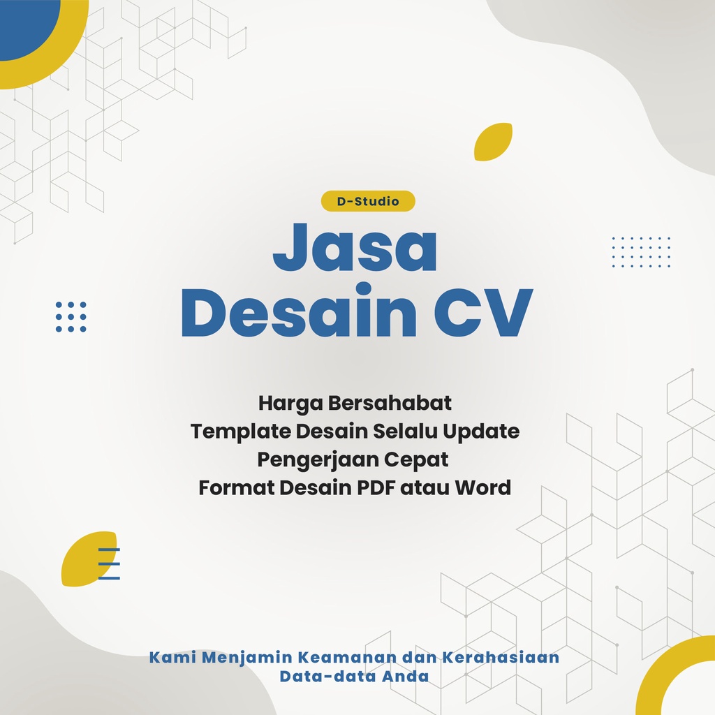 Jasa Pembuatan CV | Jasa Desain CV | Jasa CV | Jasa Pembuatan Curiculum Vitae