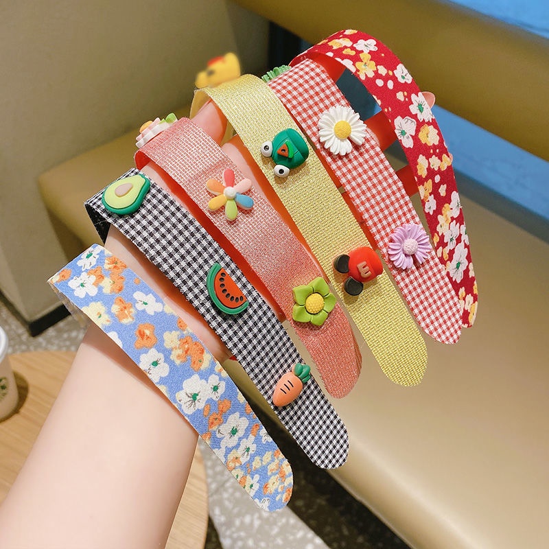 MC Bandana Anak Korea Lucu Bando Rambut Fashion Rajut Headband Aksesoris