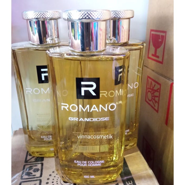 ROMANO EAU DE COLOGNE GOLD 100Ml LIMITED EDITION READY STOK