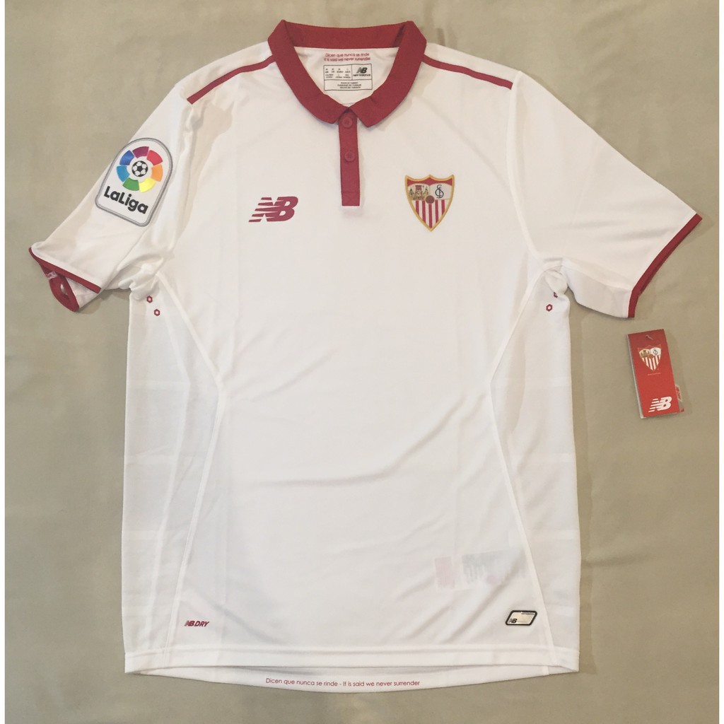 Jersey Original Sevilla Home 16/17 2016 2017 Europa League Kit BNWT