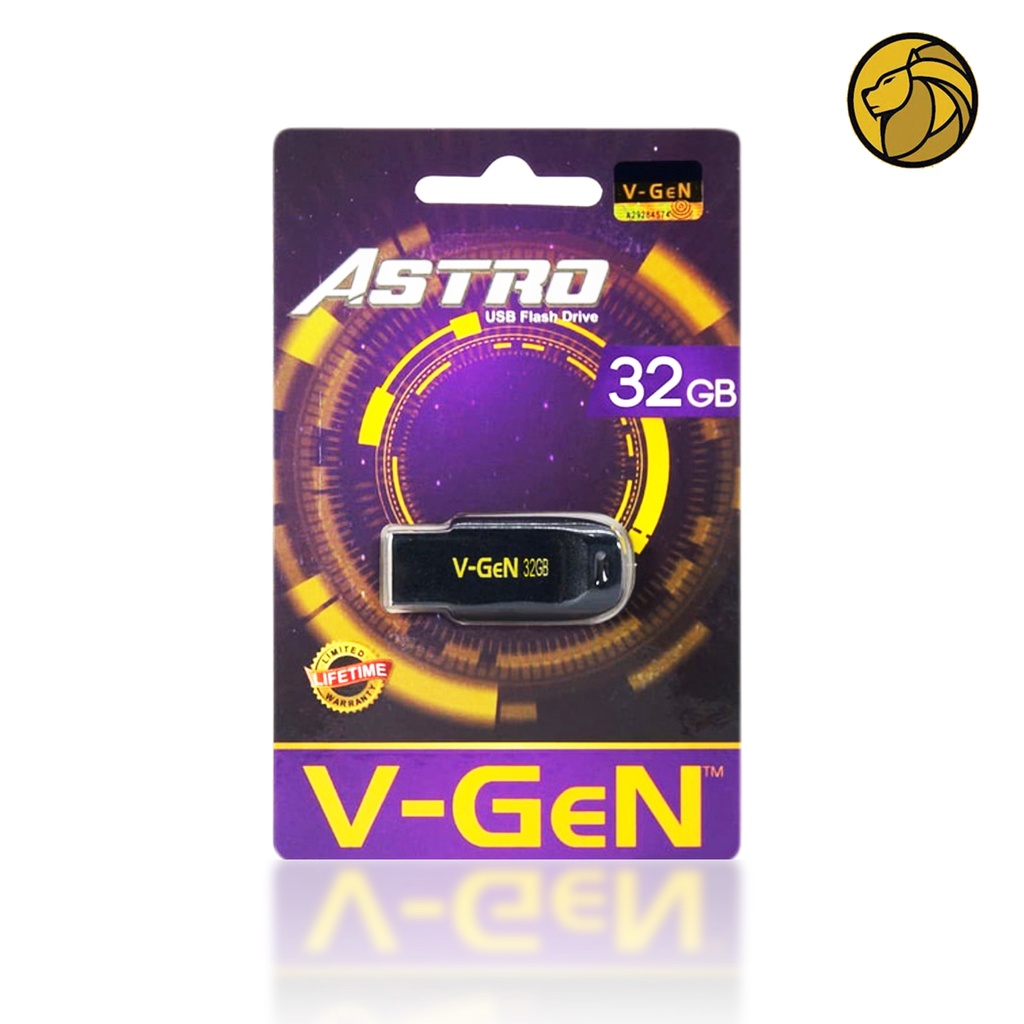 Flashdisk Vgen Astro 64 GB - 32 GB - 16 GB - 8 GB / V-Gen USB Flashdrive