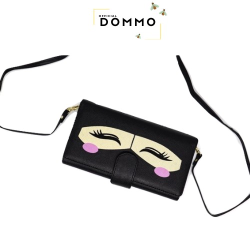 [LOKAL] DOMMO - D1099 DOMPET NIQAB - Dompet Lipat Wanita MORYMONY BISA COD DARI JAKARTA