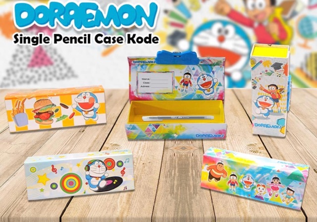 TEMPAT PENSIL KODE KIKY PASSWORD PENCIL CASE TEMPAT PENSIL KODE PASSWORD DORAEM0N UNICORN PONY DORAEMON 1 TINGKAT