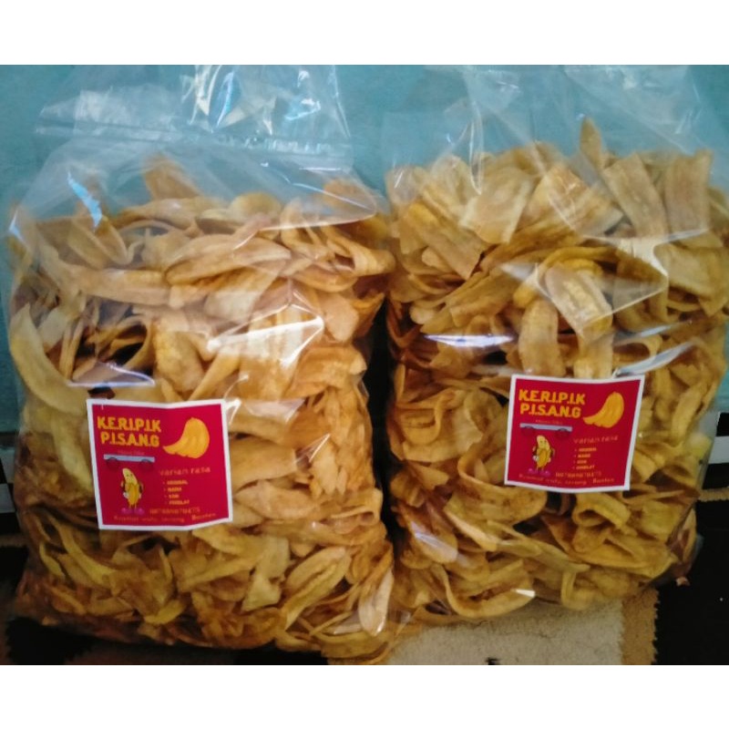 Jual Keripik Pisang Manis 1kg Shopee Indonesia