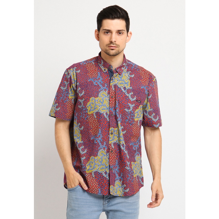 Kemeja Batik Pria - Poshboy Wikrama Men Modern Batik Shirt